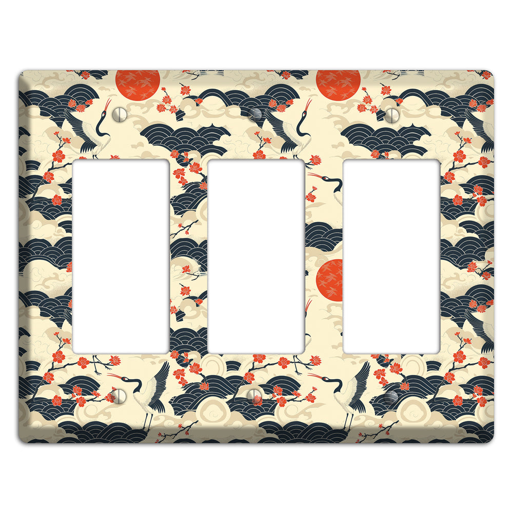 Crimson Sun Ascent 3 Rocker Wallplate