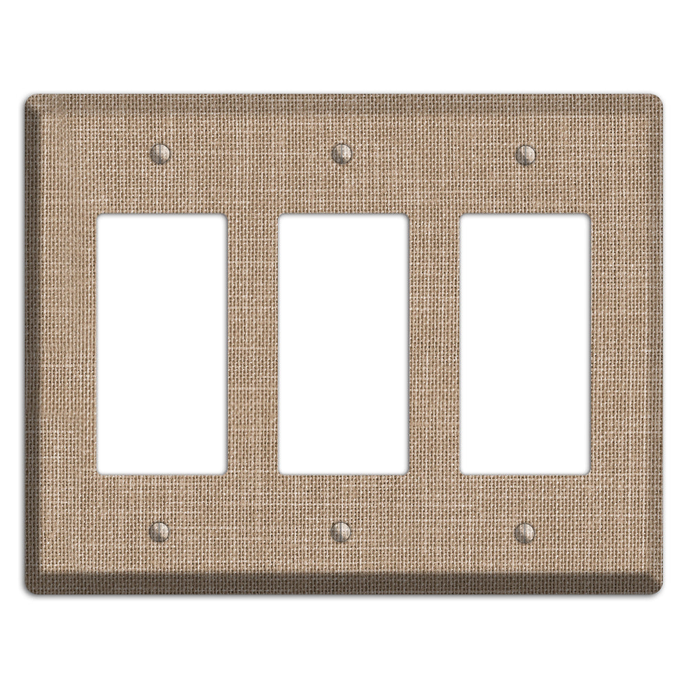 Linen Shore 3 Rocker Wallplate