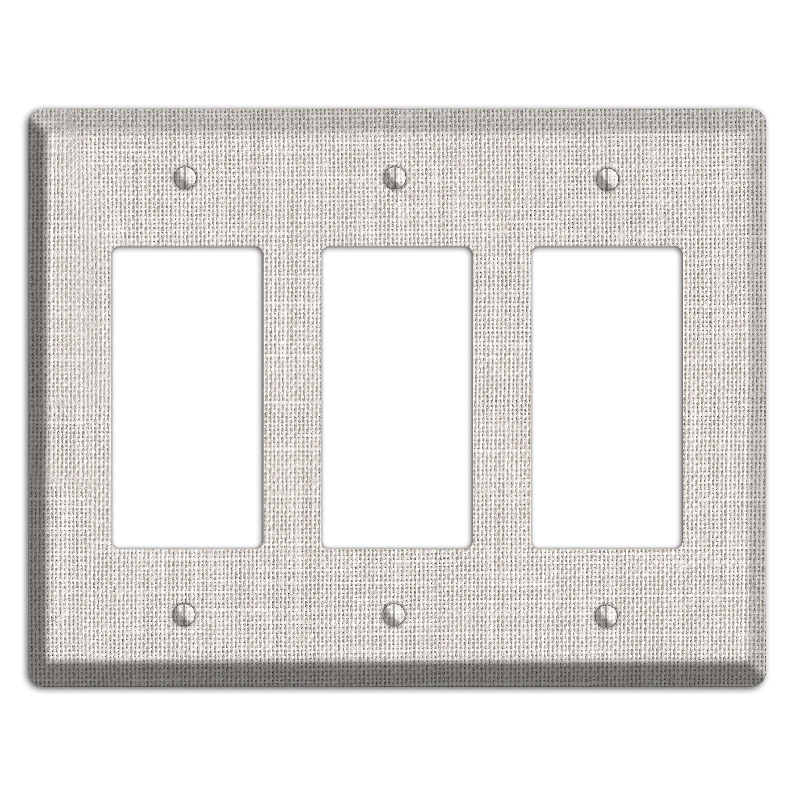 Linen Drift 3 Rocker Wallplate