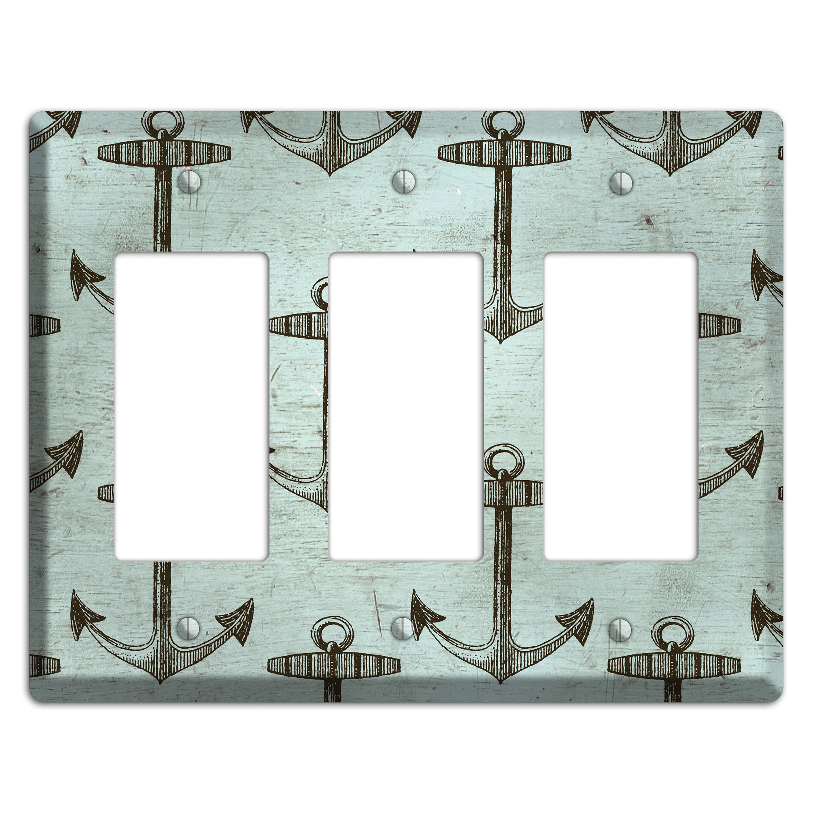 Anchored in Time 3 Rocker Wallplate