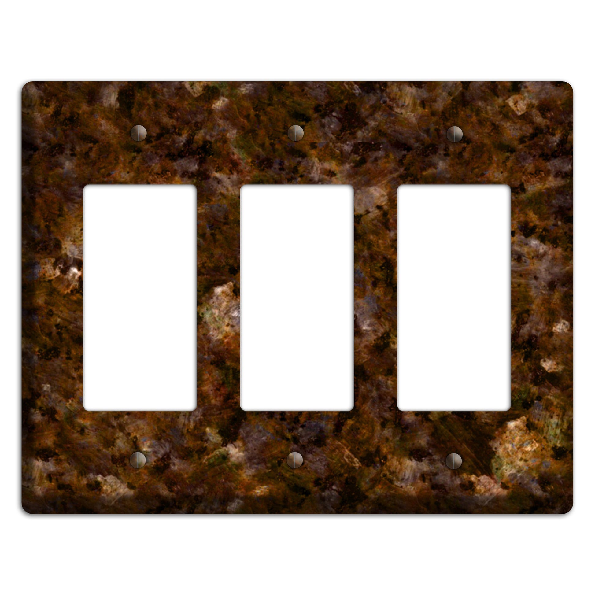 Baltic Green Granite 3 Rocker Wallplate