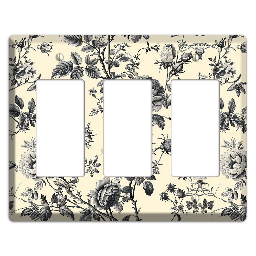 Thorned Reverie 3 Rocker Wallplate