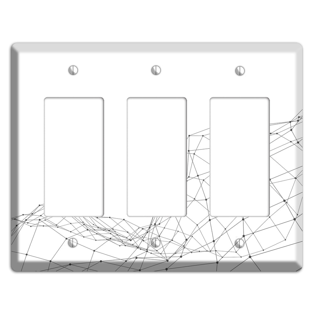 Lattice Wave Surge 3 Rocker Wallplate