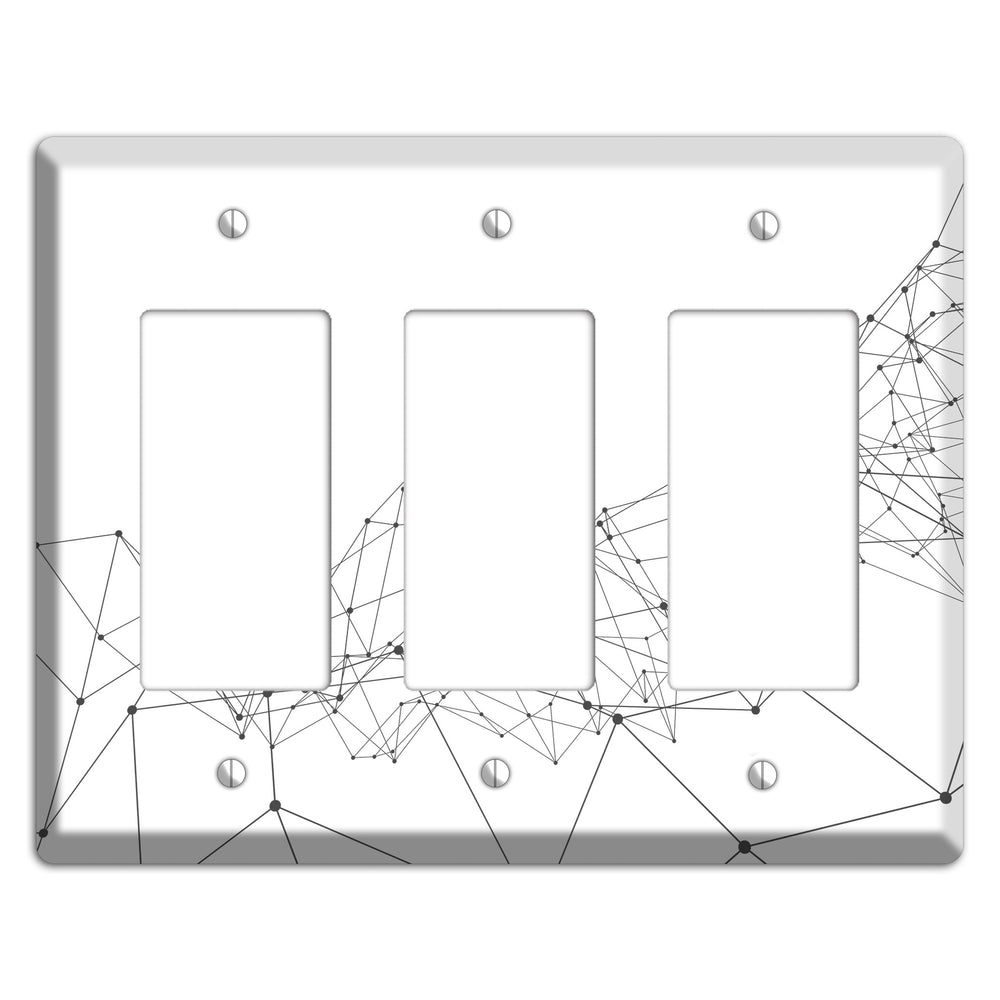 Fractured Cartography 3 Rocker Wallplate