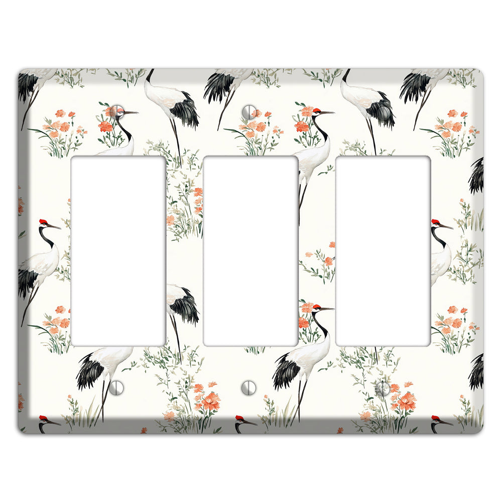 Coral Meadow Flight 3 Rocker Wallplate