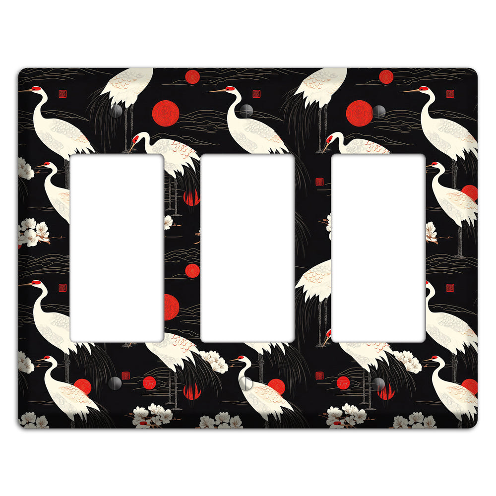 Obsidian Sun Vigil 3 Rocker Wallplate
