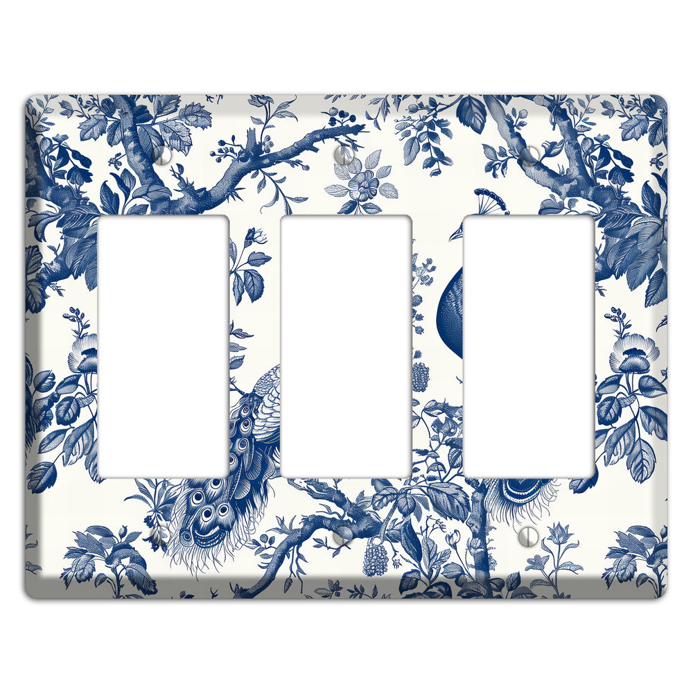 Peacock & Branch 3 Rocker Wallplate