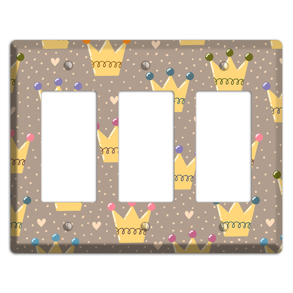 Royal Sprinkles 3 Rocker Wallplate