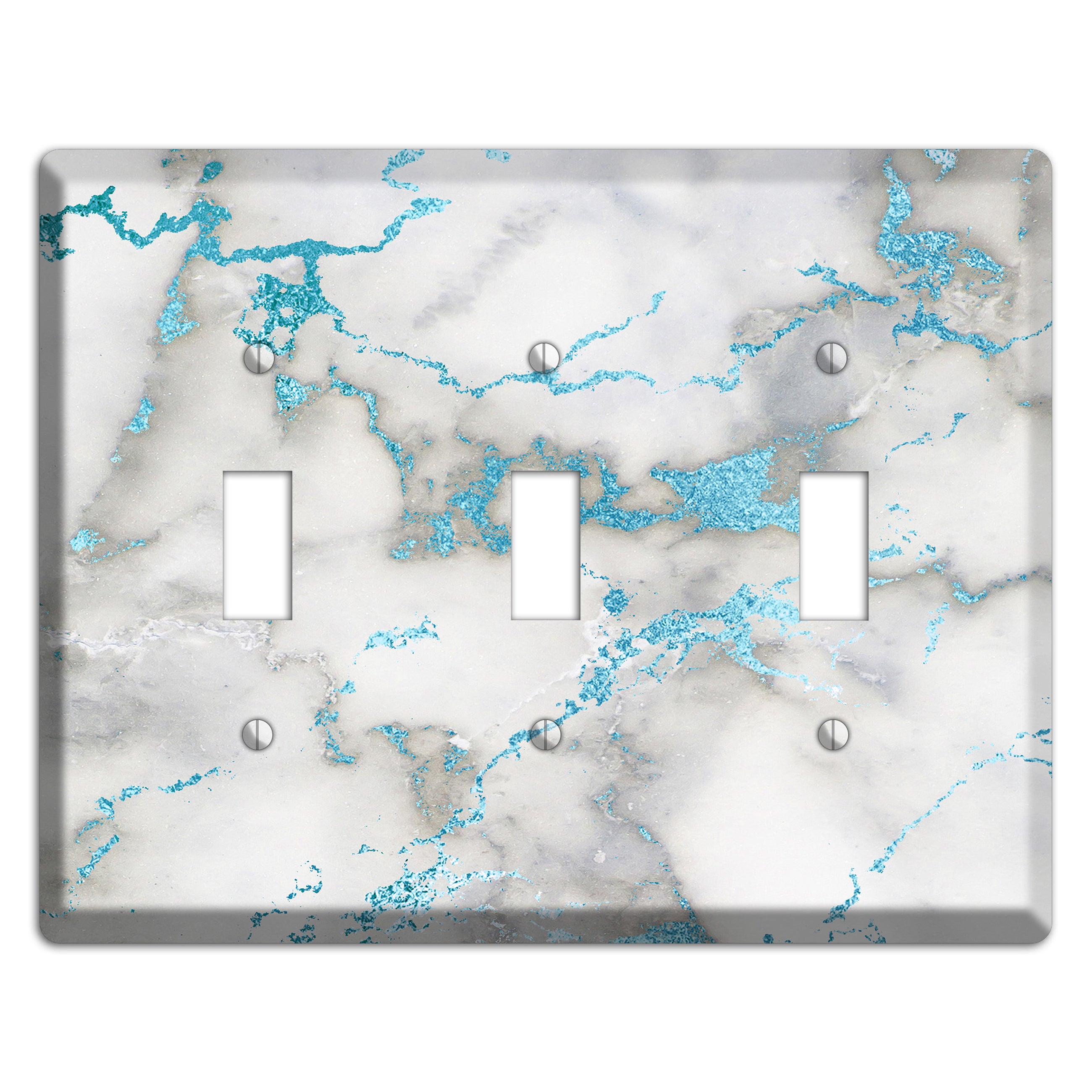 Gumbo Marble 3 Toggle Wallplate