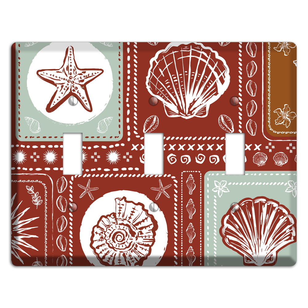 Crimson Tide Relics 3 Toggle Wallplate