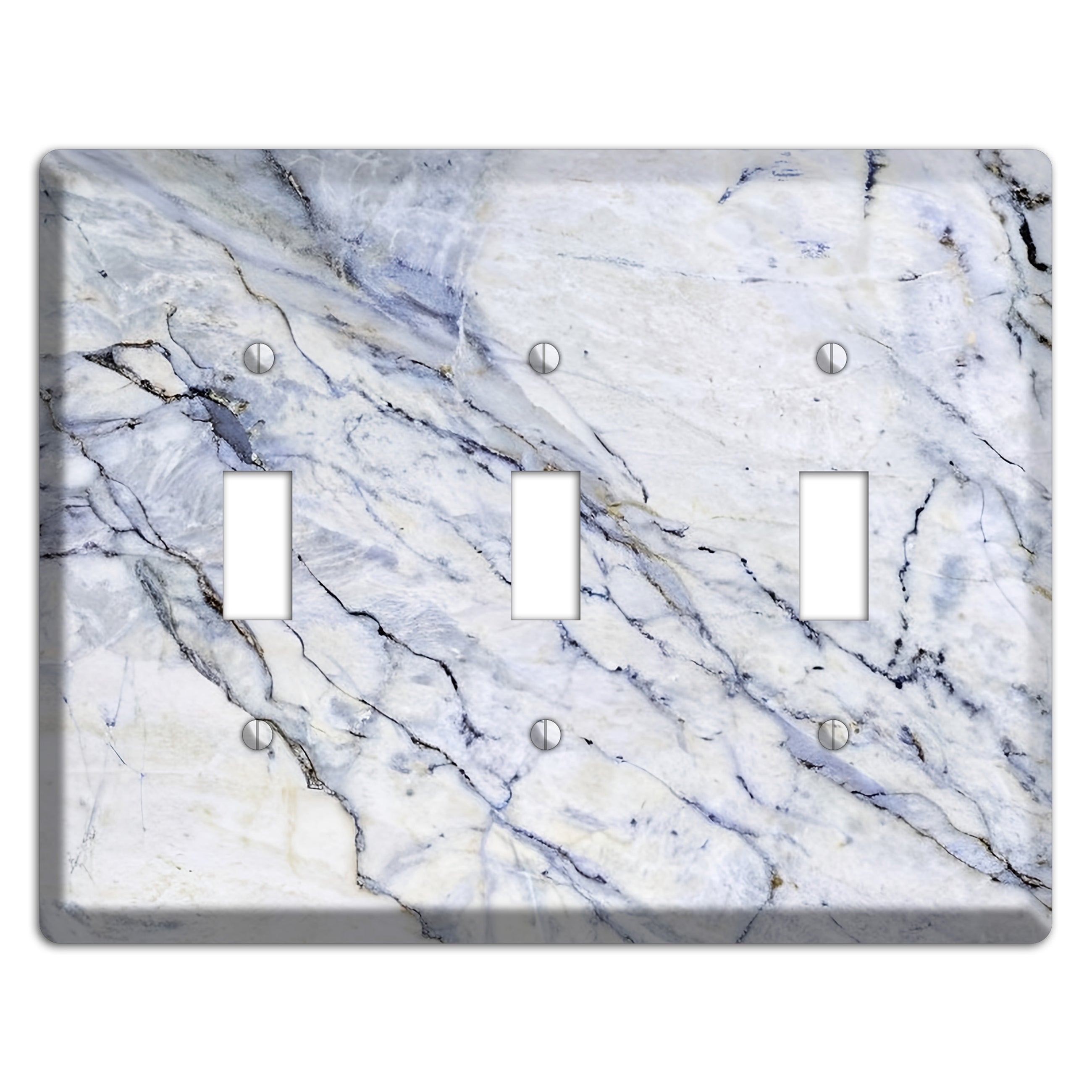 Geyser Marble 3 Toggle Wallplate