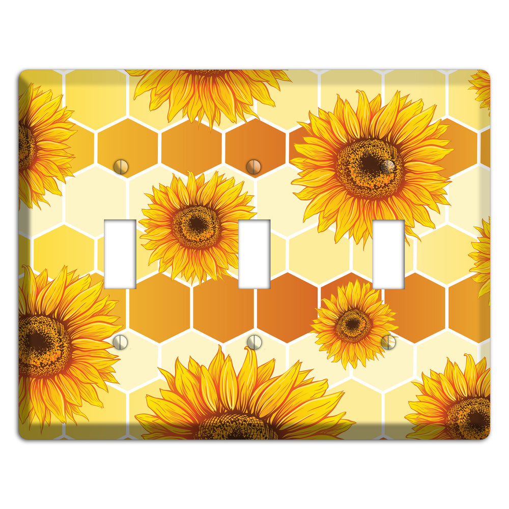 Honeycomb Solstice 3 Toggle Wallplate