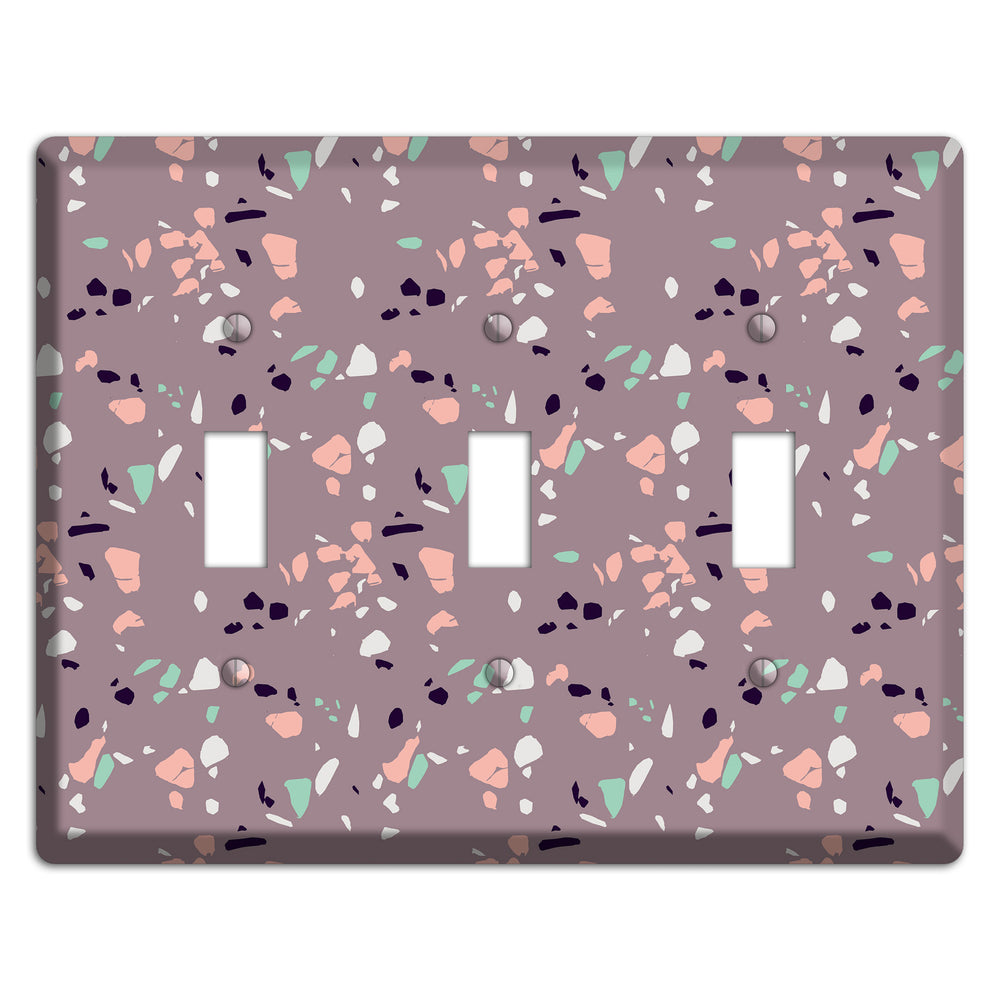 Orchid Dust 3 Toggle Wallplate
