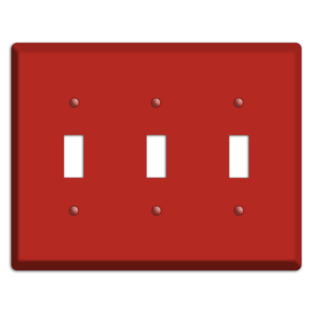 Baxter Paprika 3 Toggle Wallplate