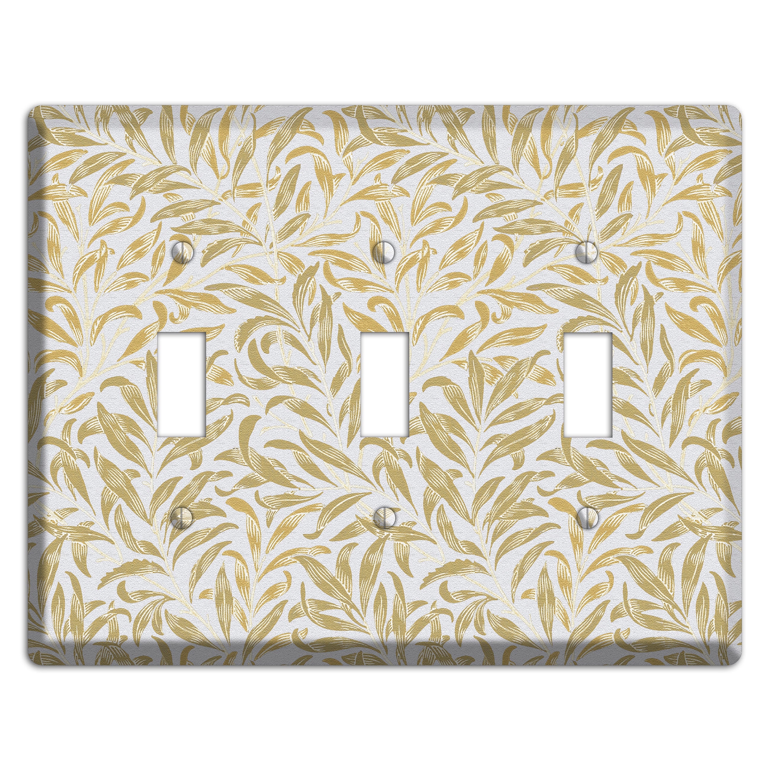 Gilded Meadow 3 Toggle Wallplate