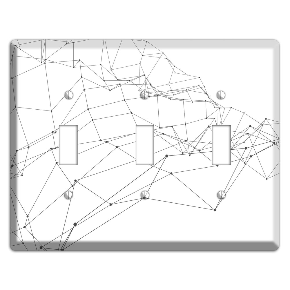 Woven Signal Web 3 Toggle Wallplate