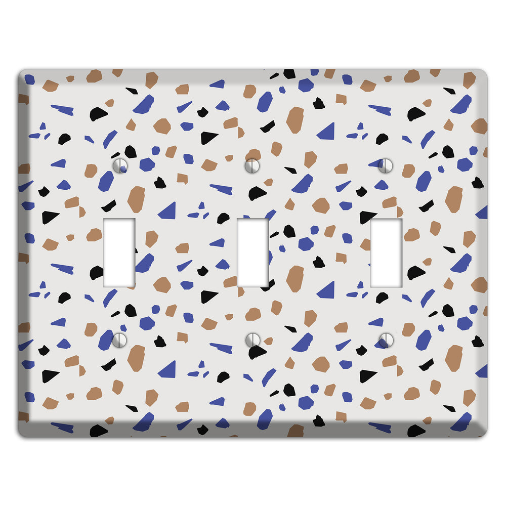 Retro Pop Terrazzo 3 Toggle Wallplate