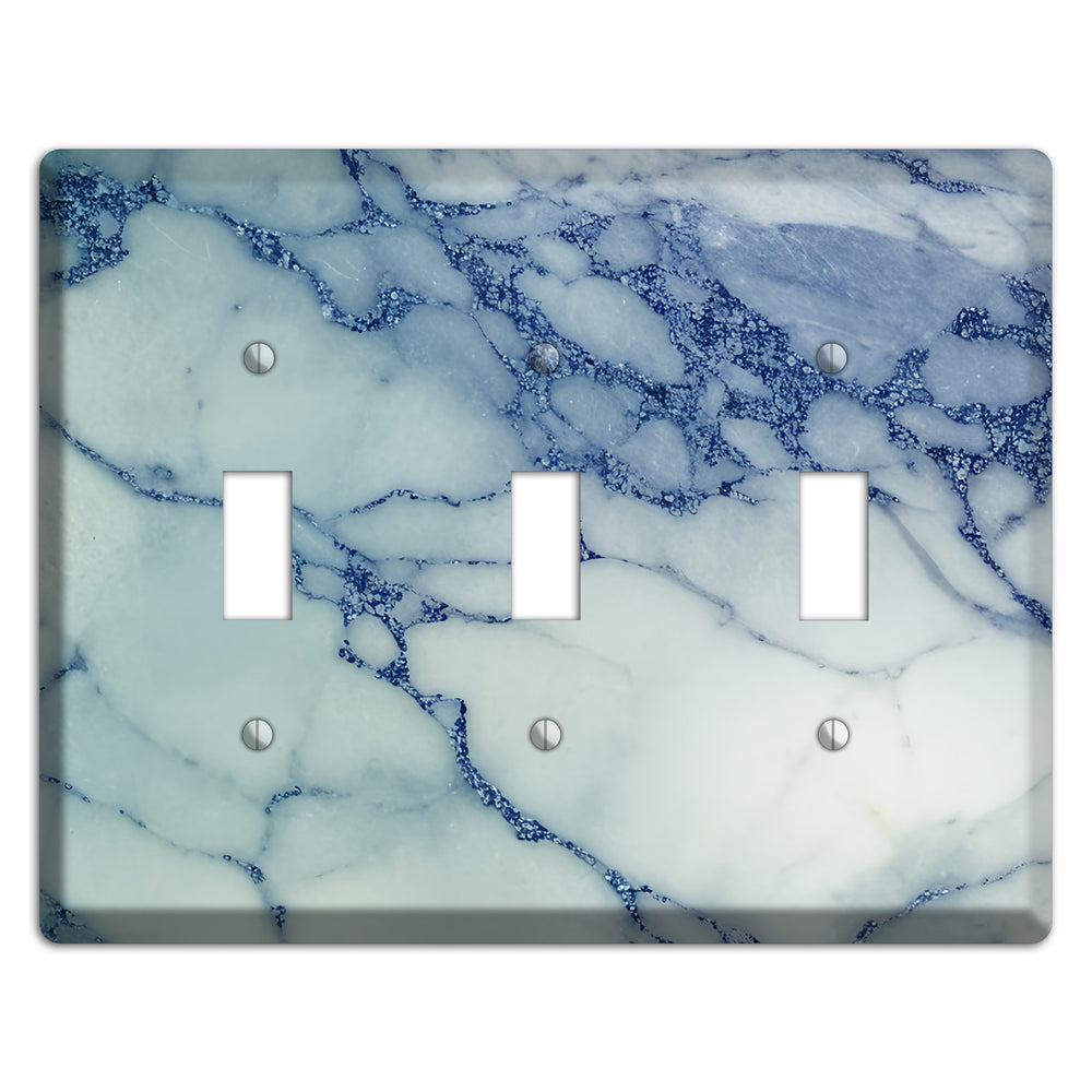 Opal marble 3 Toggle Wallplate