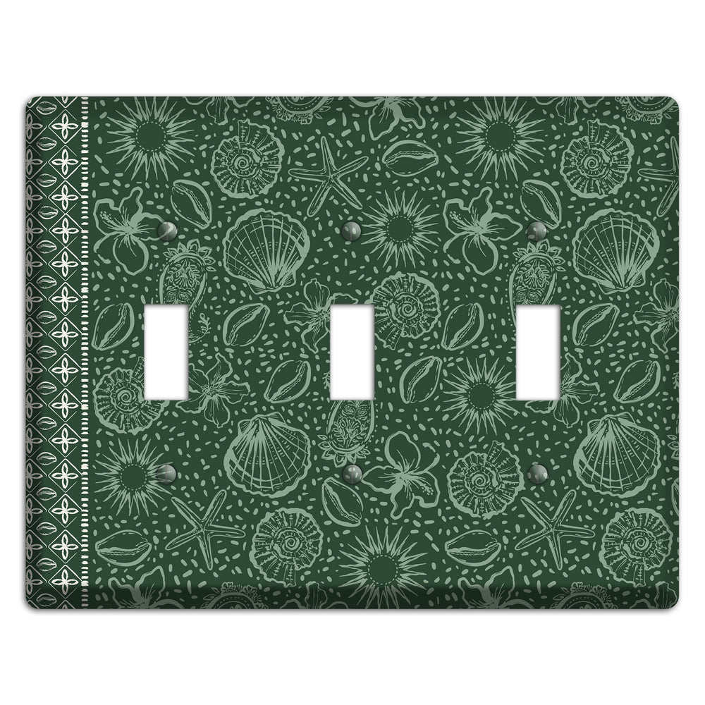 Emerald Tide Reliquary 3 Toggle Wallplate
