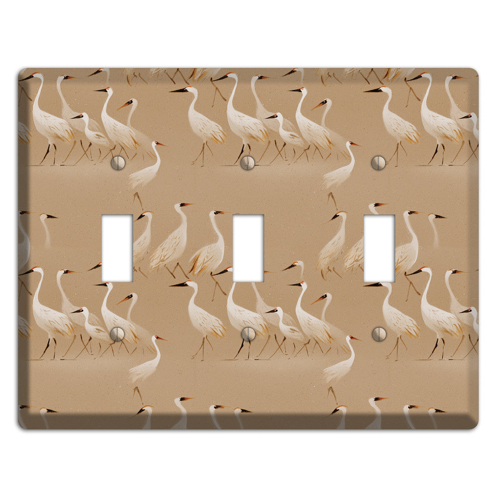 Sandy Shore Gathering 3 Toggle Wallplate