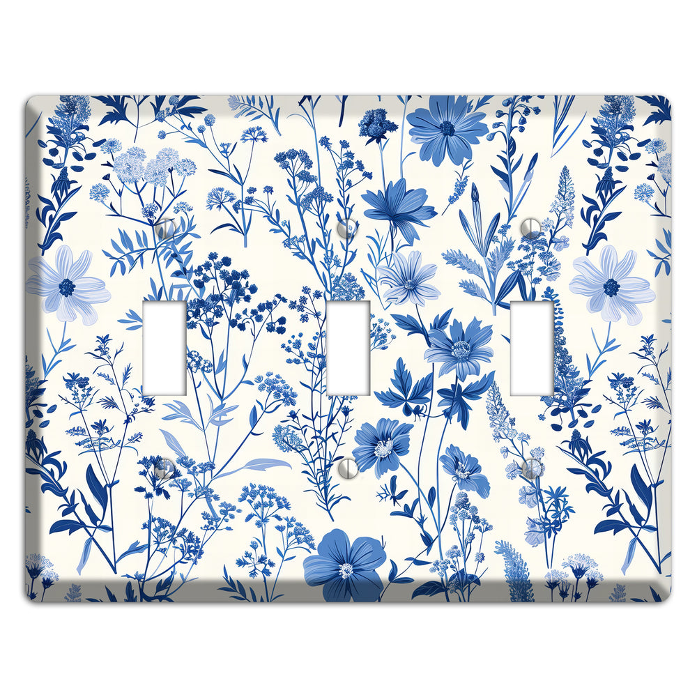 Meadow in Monochrome 3 Toggle Wallplate