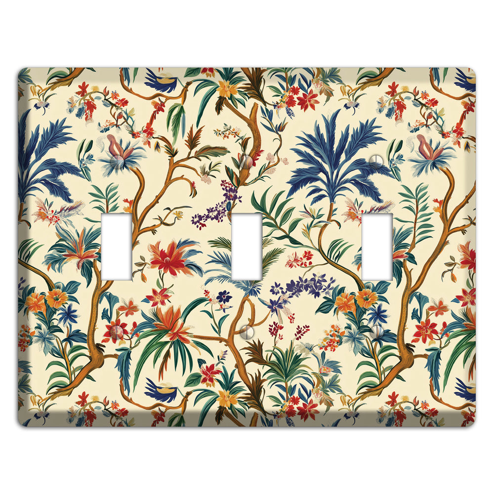 Wandering Canopy 3 Toggle Wallplate