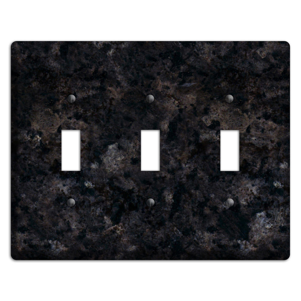 Ubatuba Granite 3 Toggle Wallplate