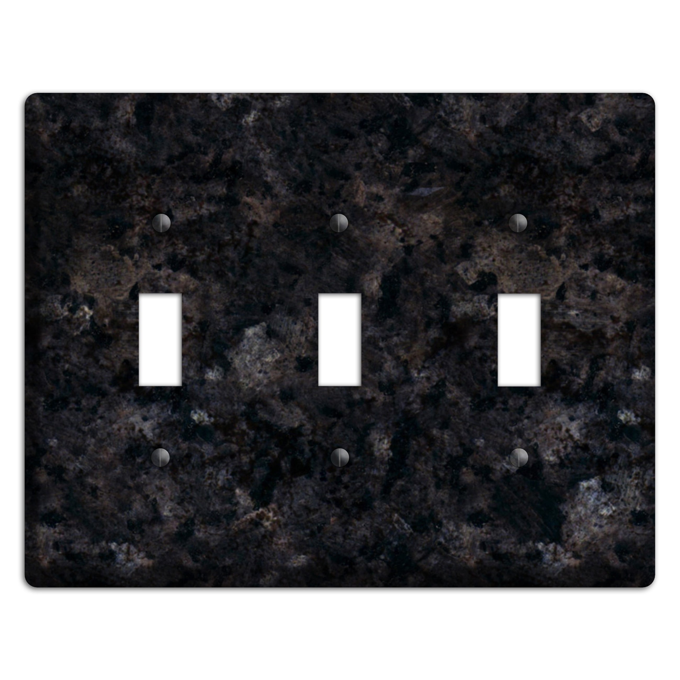 Ubatuba Granite 3 Toggle Wallplate