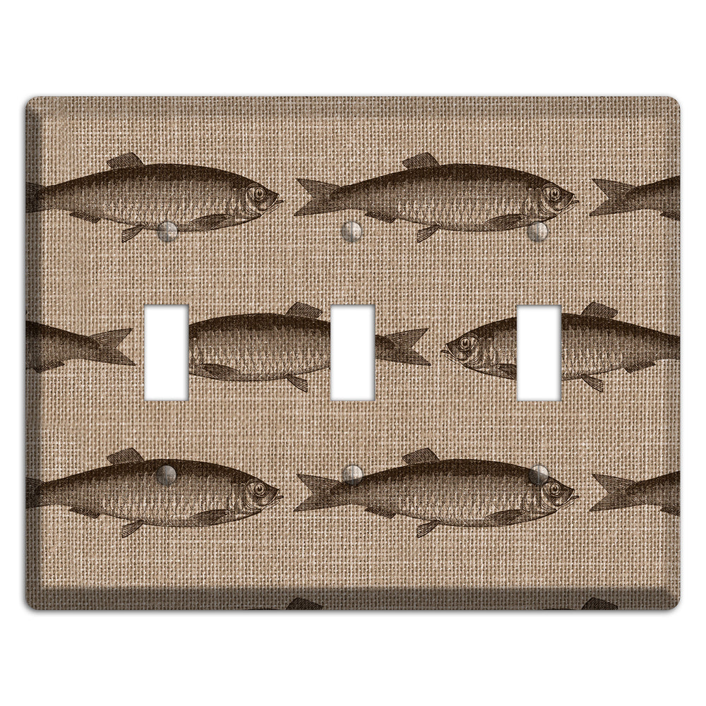 Shoal Sketch 3 Toggle Wallplate
