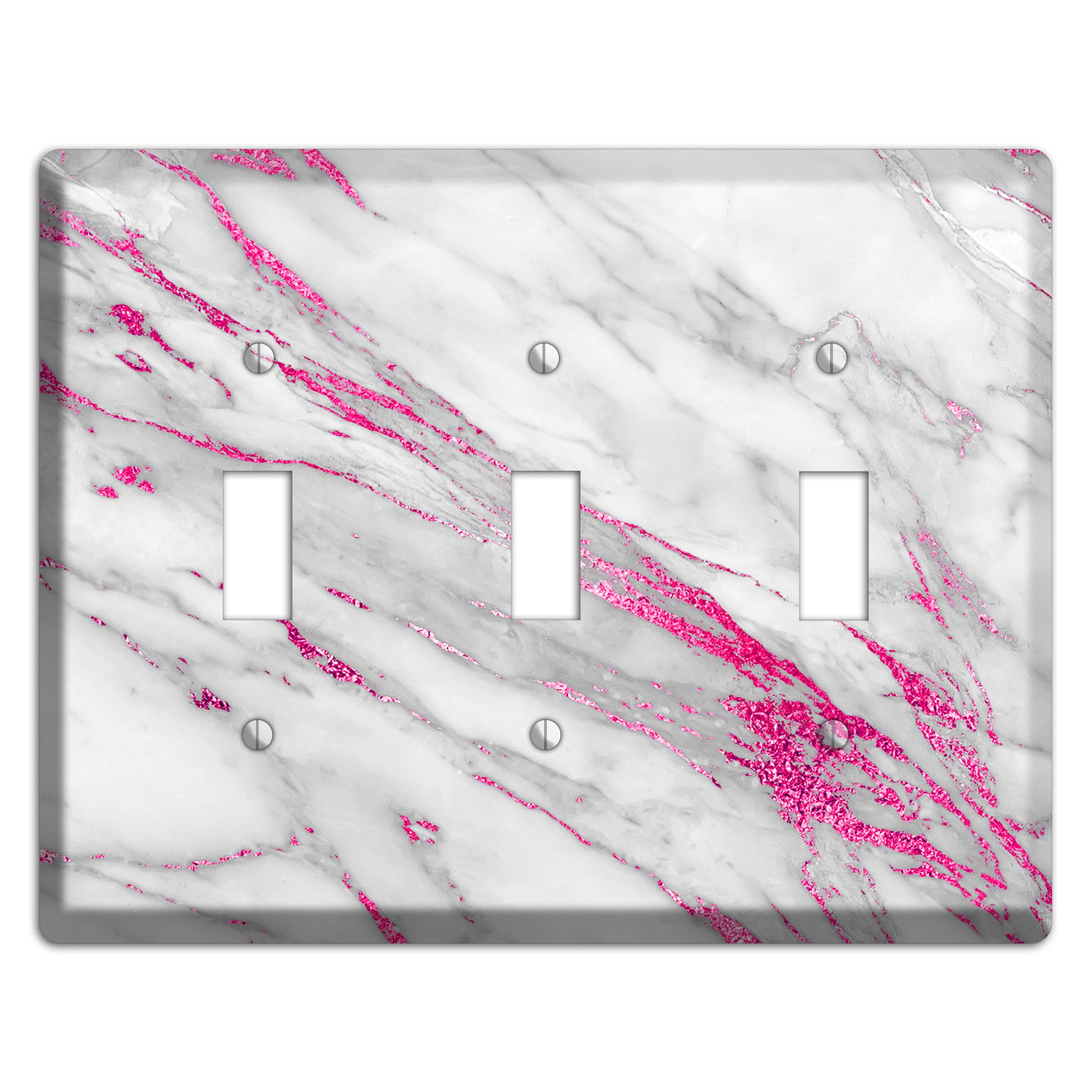 Can Can Marble 3 Toggle Wallplate