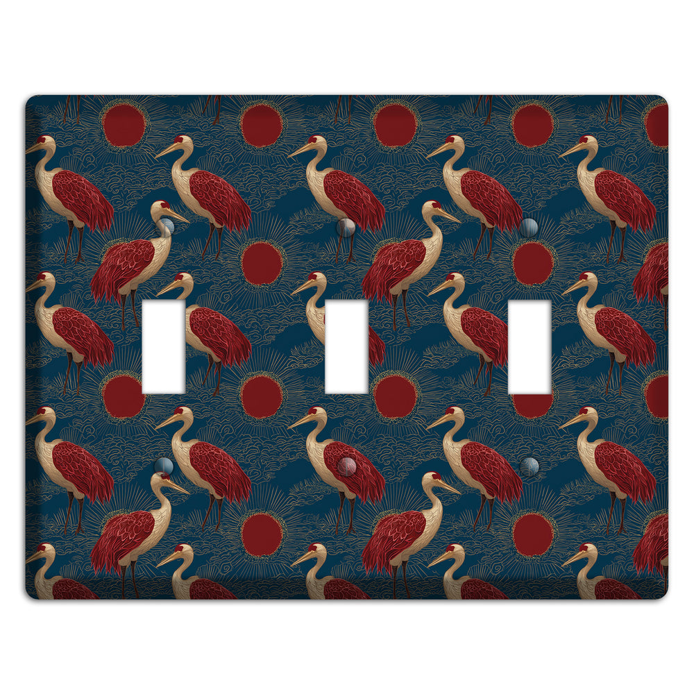 Indigo Sun Vigil 3 Toggle Wallplate