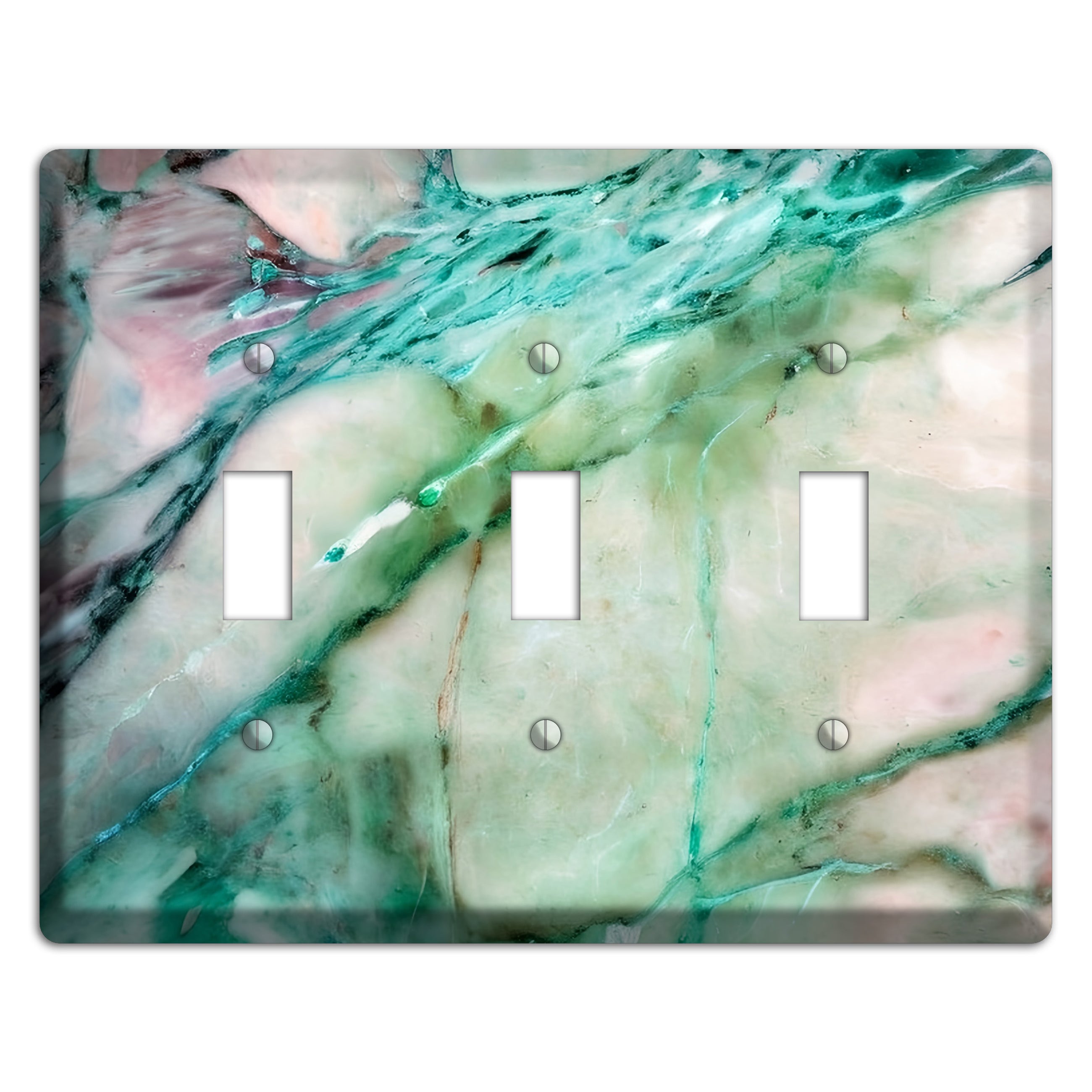 Monte Carlo Marble 3 Toggle Wallplate