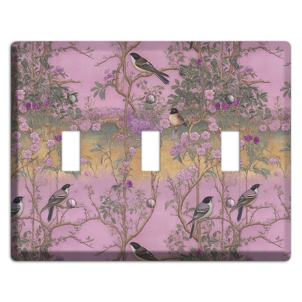 Songbird Twilight Garden 3 Toggle Wallplate