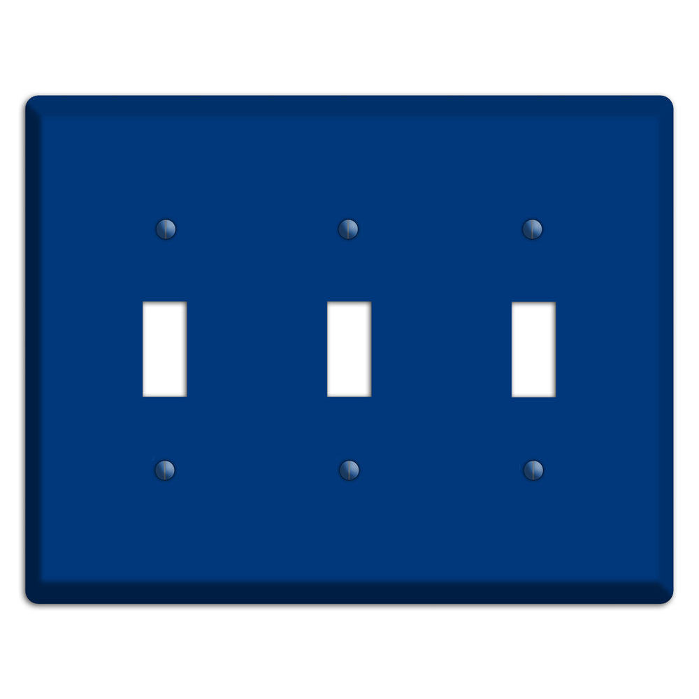 Baxter Simply Blue 3 Toggle Wallplate