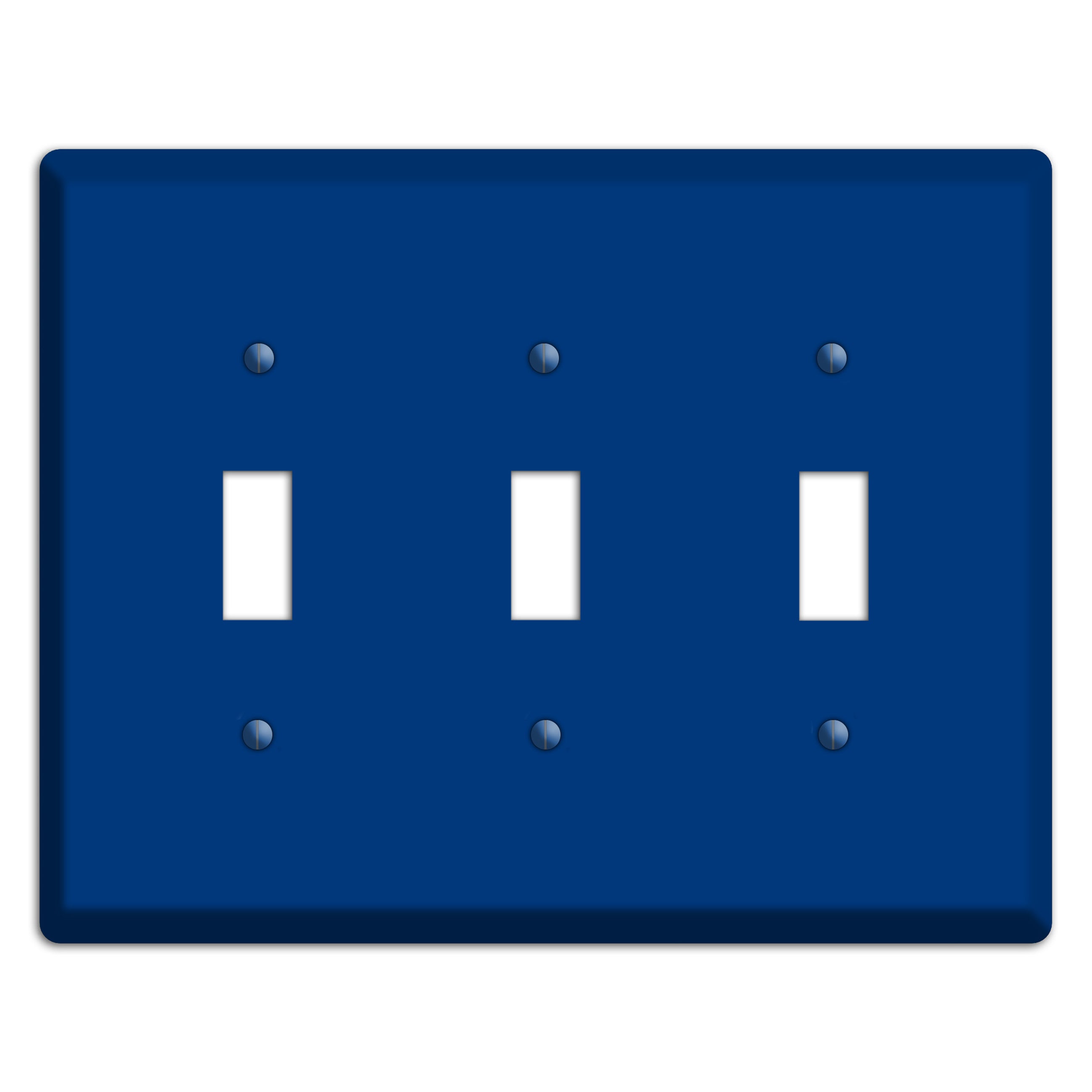 Baxter Simply Blue 3 Toggle Wallplate