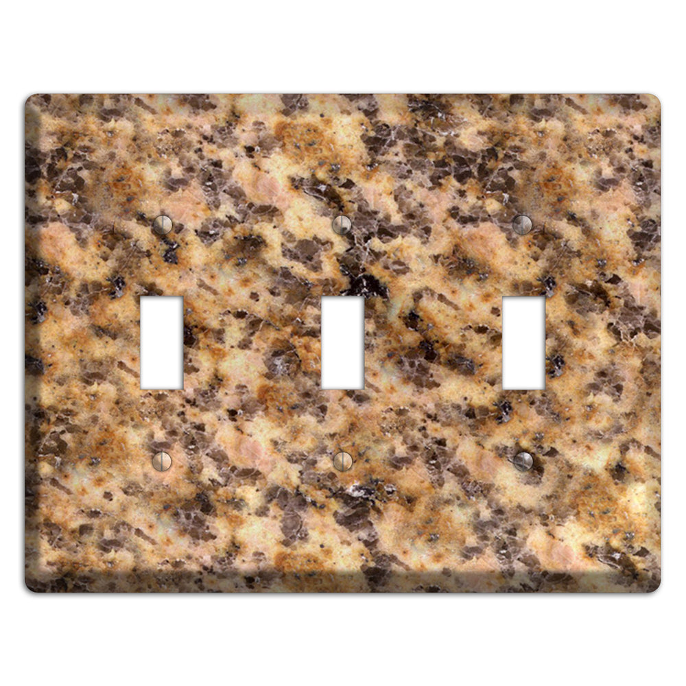 Lapidus Granite 3 Toggle Wallplate