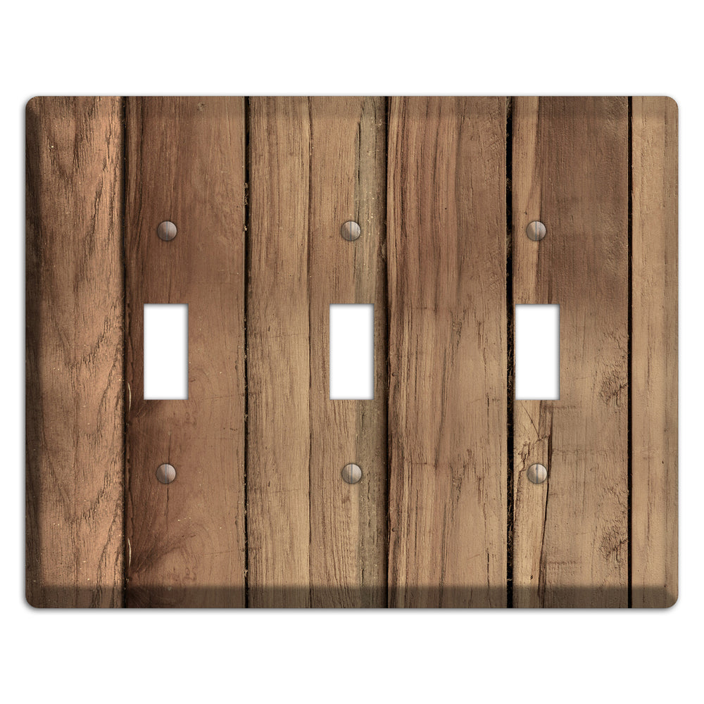 Saltwood Panels 3 Toggle Wallplate