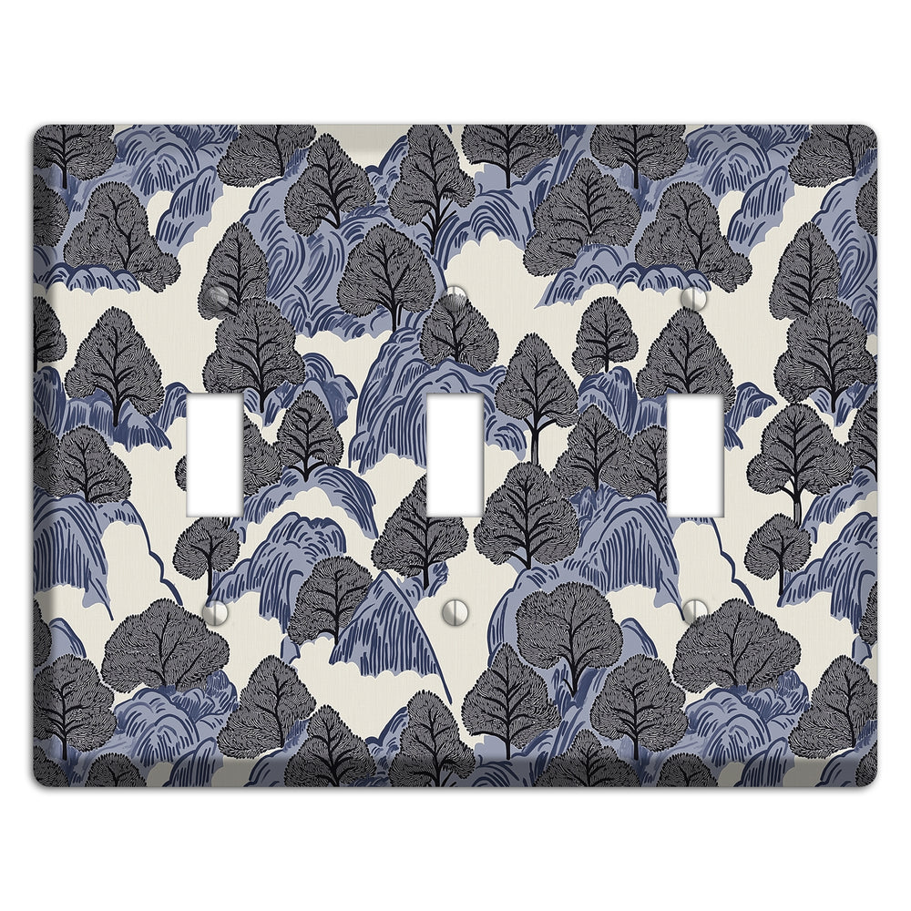 Thousand Pines 3 Toggle Wallplate