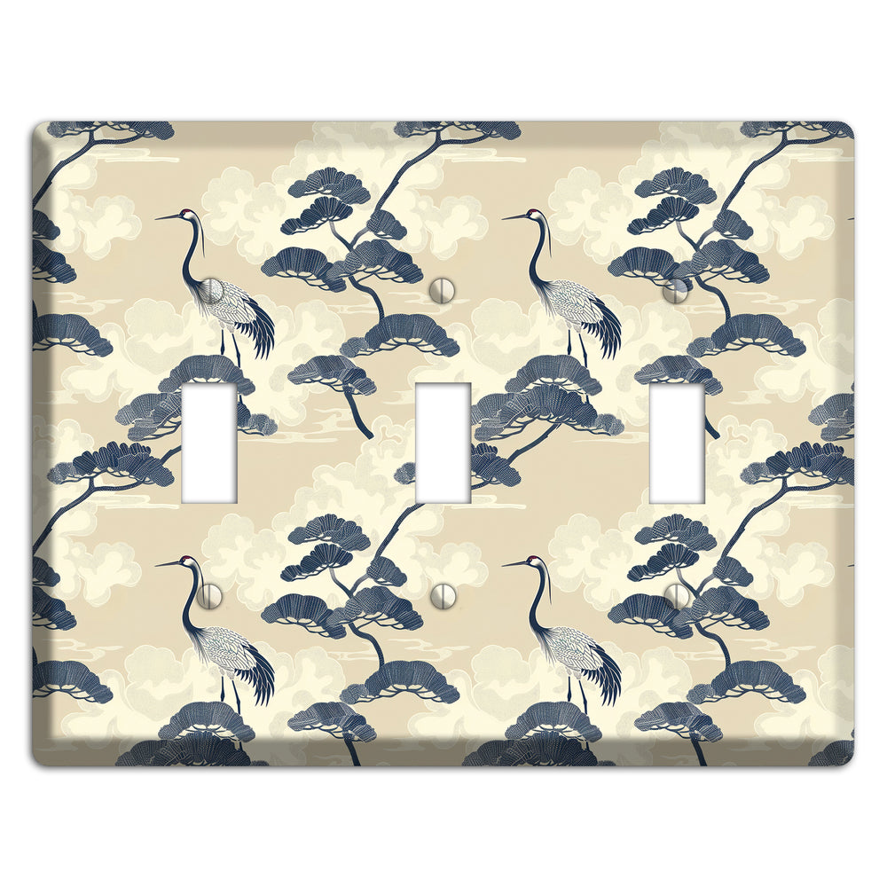 Indigo Pine Serenity 3 Toggle Wallplate