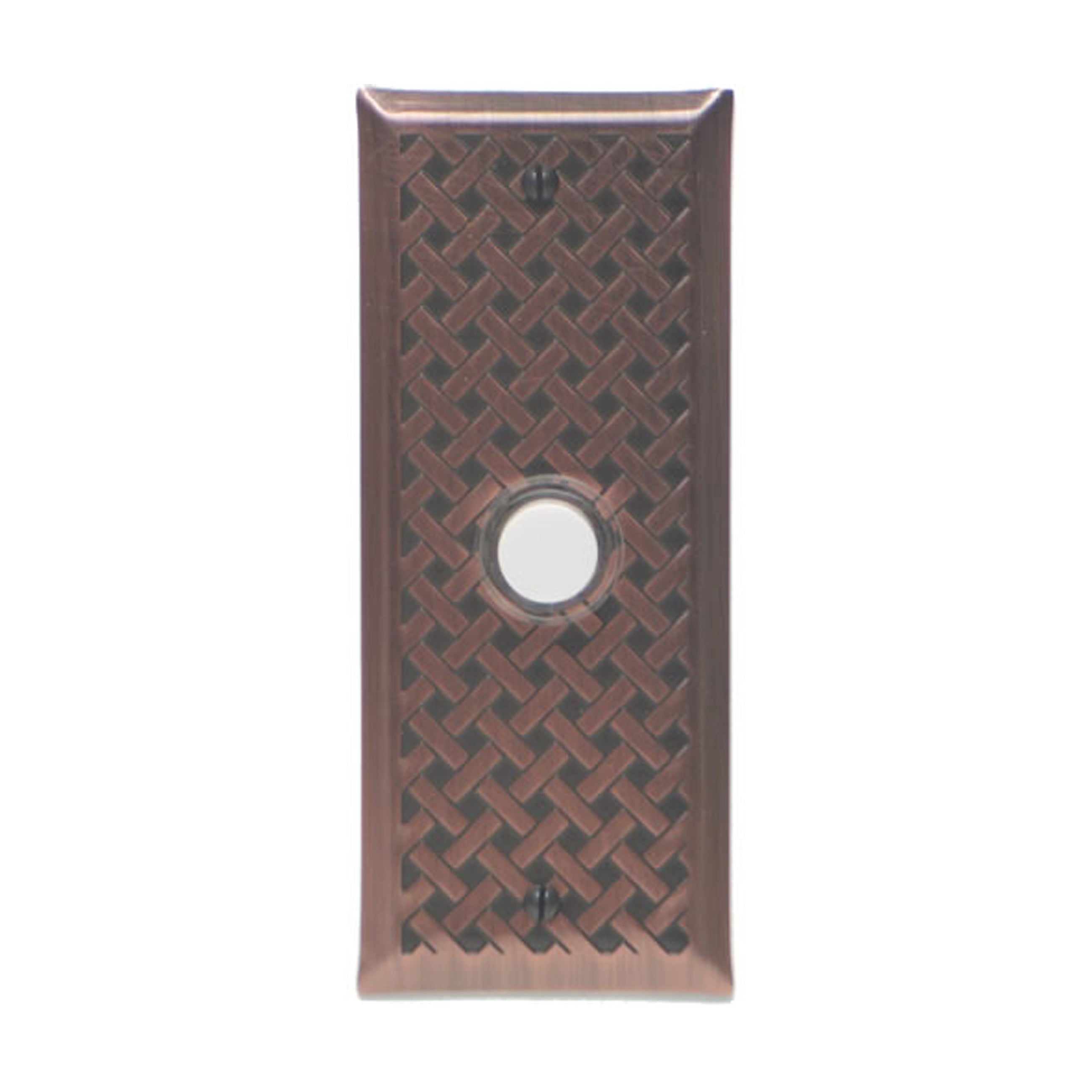 Weave Doorbell - Solid Oil Rubbed Copper