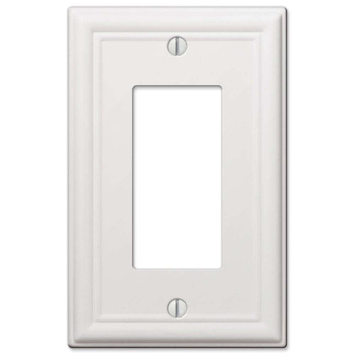 Chelsea White 1 Rocker (GFI) - Wallplatesonline.com