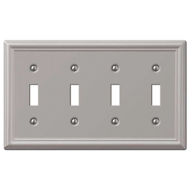 Chelsea Brushed Nickel 4 Toggle