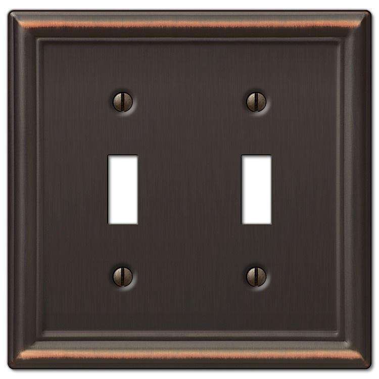 Chelsea Aged Bronze Double Toggle