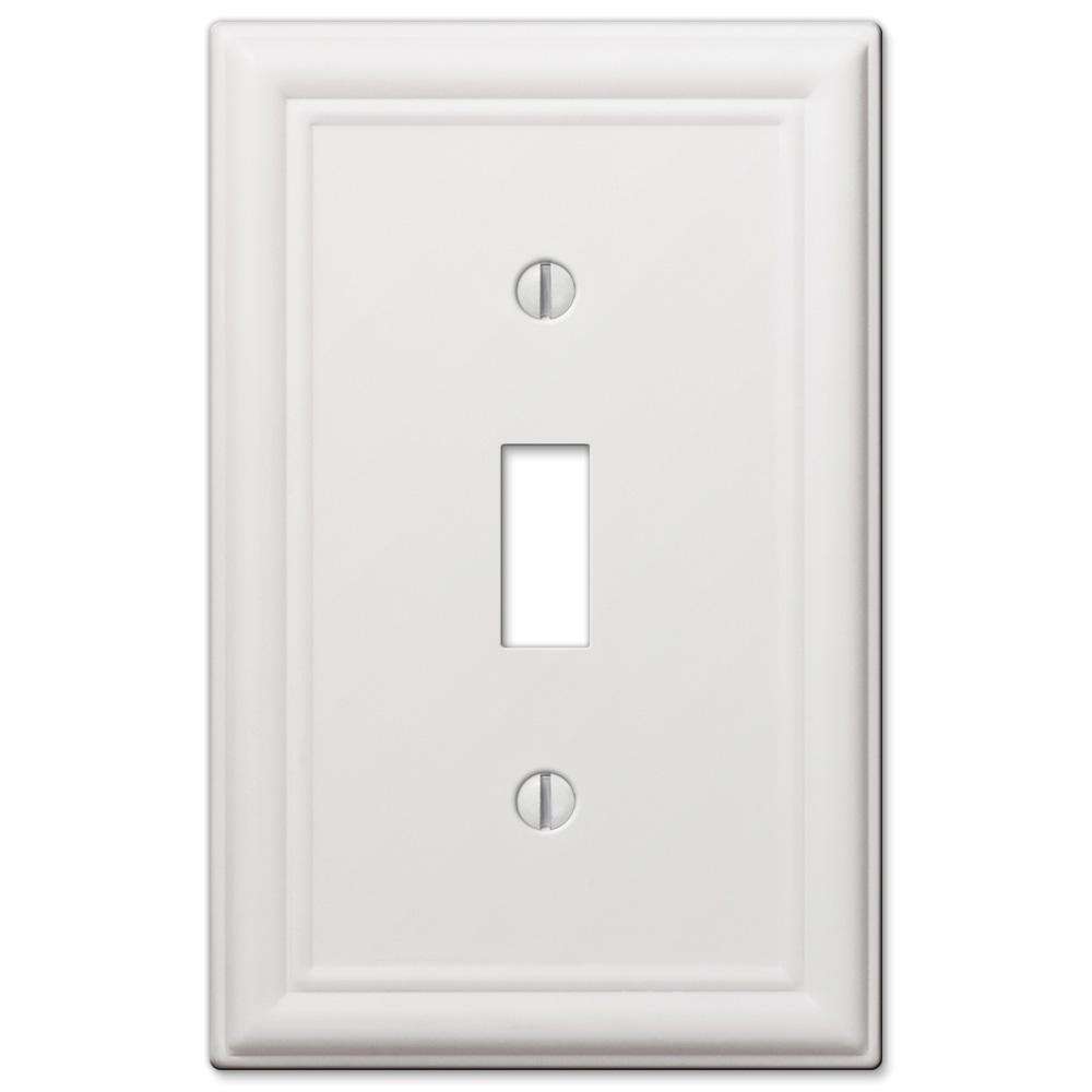 Chelsea White Cover Plates - Wallplatesonline.com