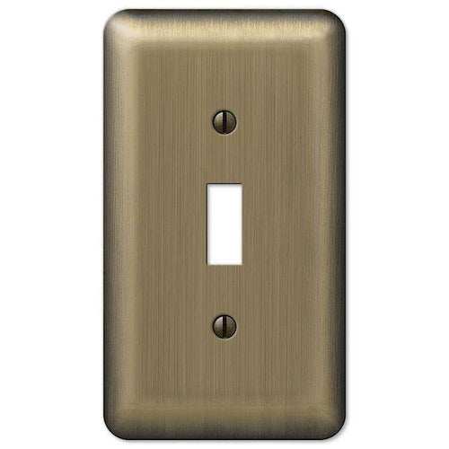 Devon Brushed Brass Cover Plates - Wallplatesonline.com