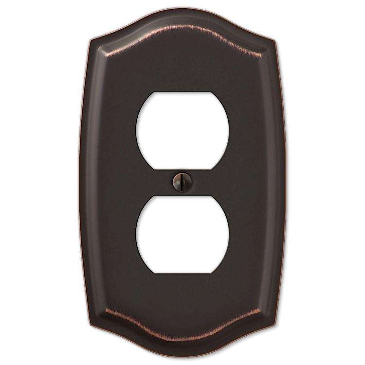 Sonoma Aged Bronze 1 Duplex Outlet