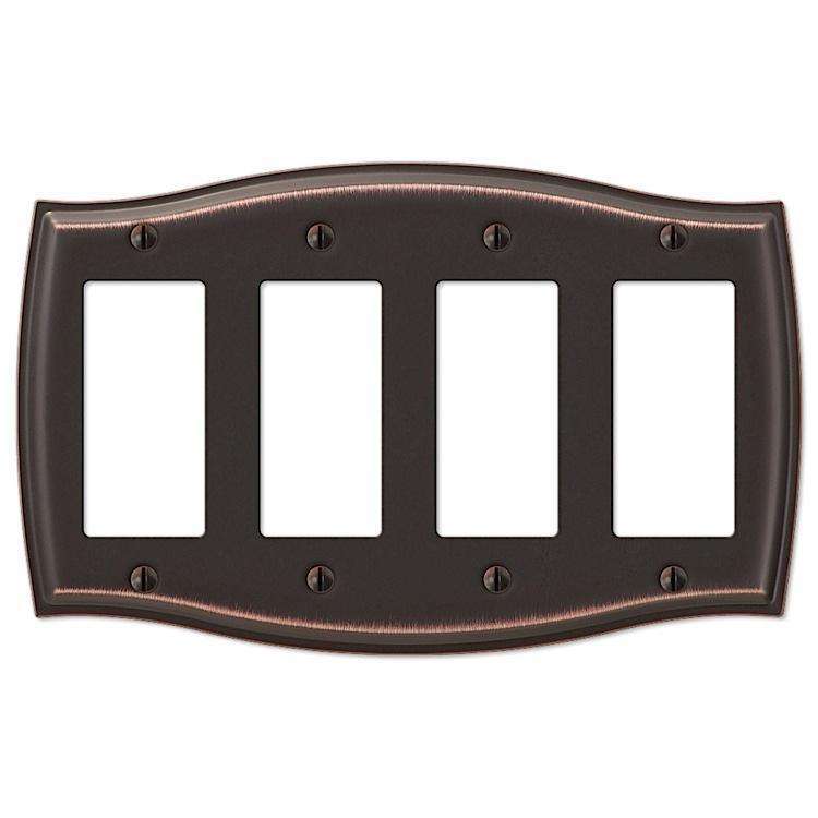 Sonoma Aged Bronze 4 Rocker (GFI)