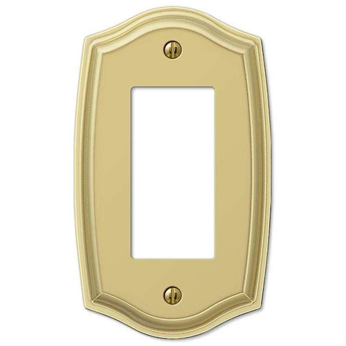 Sonoma Polished Brass 1 Rocker (GFI) - Wallplatesonline.com