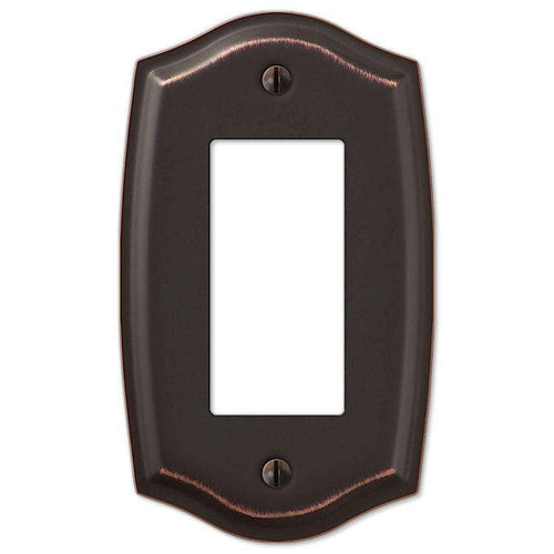 Sonoma Aged Bronze 1 Rocker (GFI) - Wallplatesonline.com