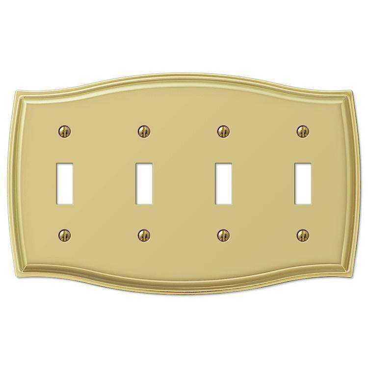 Sonoma Polished Brass 4 Toggle